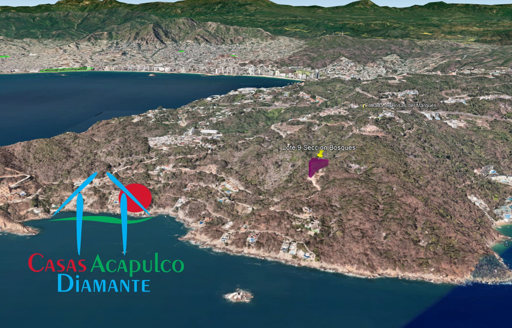 Terreno Brisas del Marqués Bosques lote 9 - Ubicación satelital y entorno 14